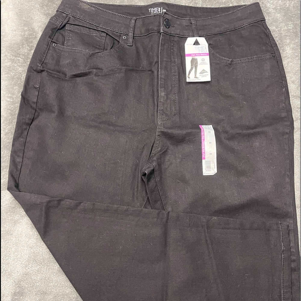 Time and Tru Black Jeans